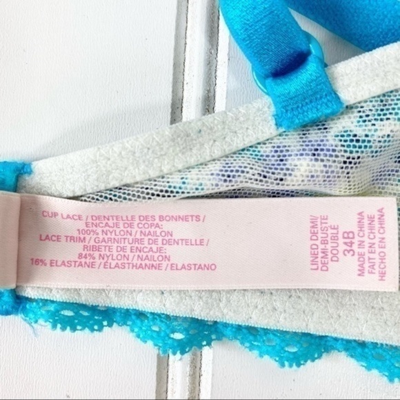 VICTORIA’S Secret lined Demi/ Demi - Buste Double - Picture 8 of 9